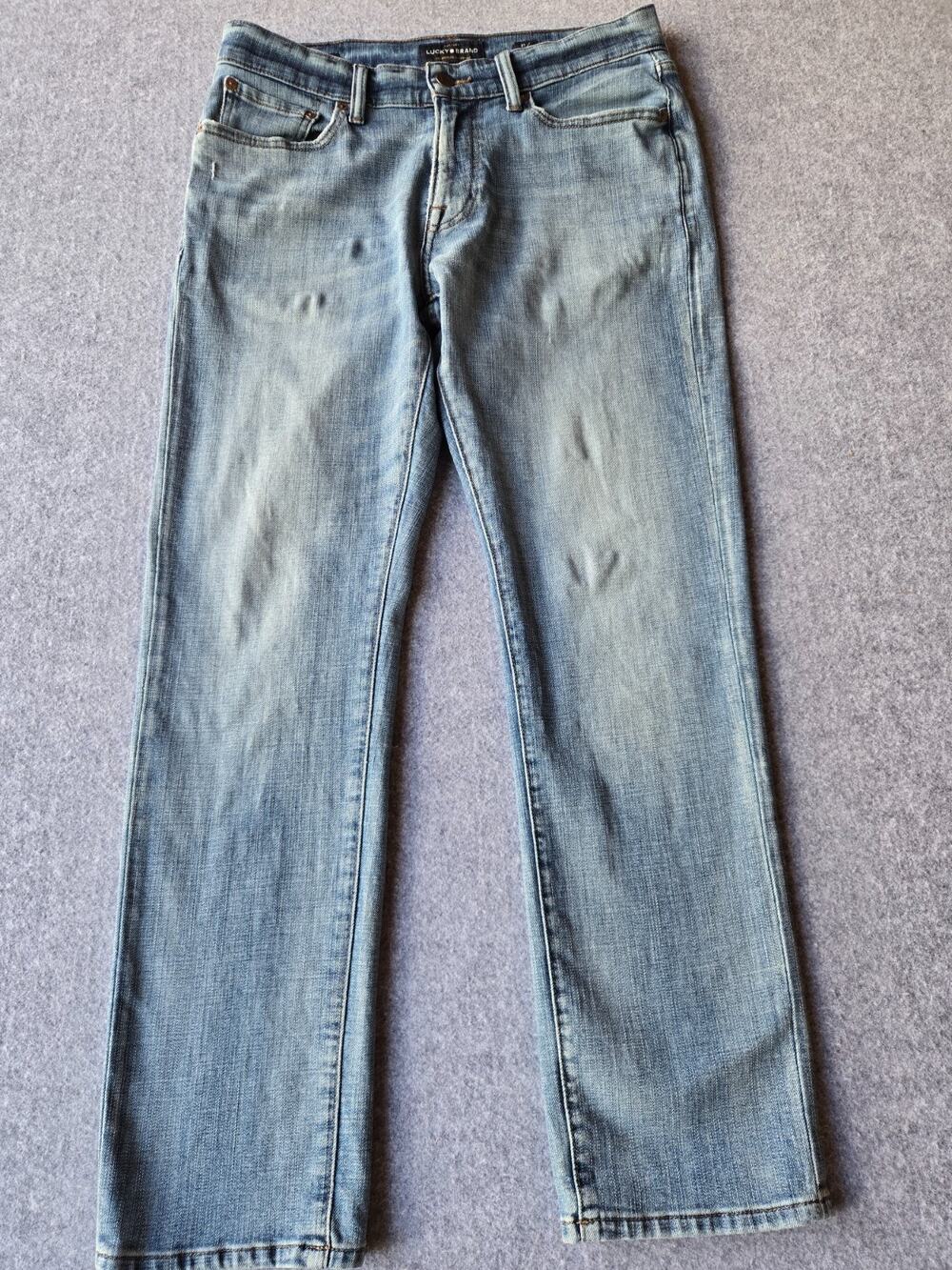 Lucky Brand Men's Jeans 410 Athletic Slim Light Wash 32x29